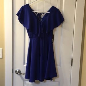 Blue lulus dress.